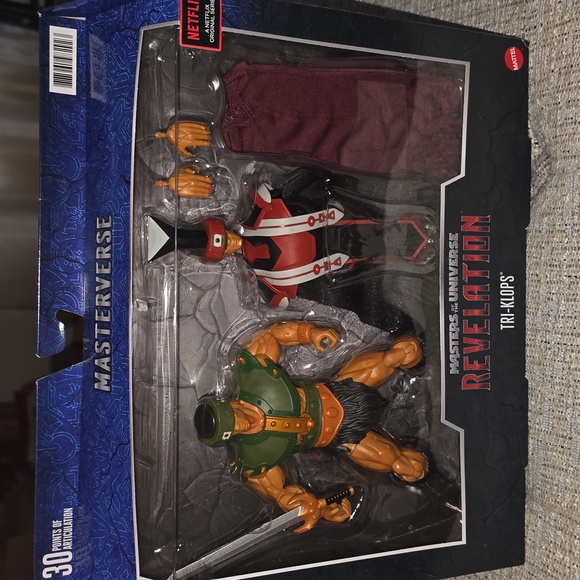 MASTERS OF THE UNIVERSE REVELATION TRI-KLOPS FIGURE - Picture 4 of 13